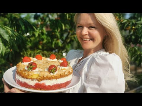 Erdbeertorte vom Feinsten! Jeder wollte das Rezept davon!
