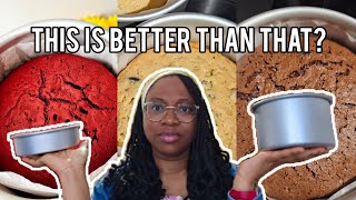 YOU ARE USING YOUR CAKE PANS the WRONG WAY, Stop! Bake your cakes better this way. #cakepans