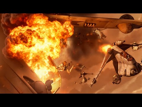 The Second Battle of Geonosis WITH... nothing but ACTION!!!