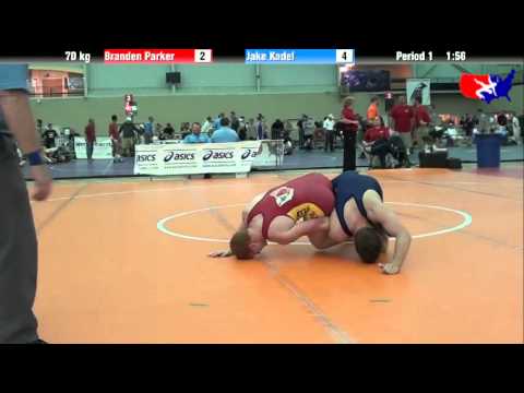 Branden Parker vs. Jake Kadel at 2013 ASICS University Nationals - FS