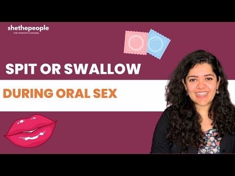What should you do during oral sex?