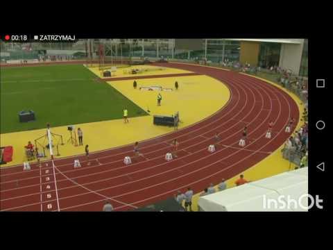 Bieg finałowy Zuzi Bronowskiej na dystansie 800 m