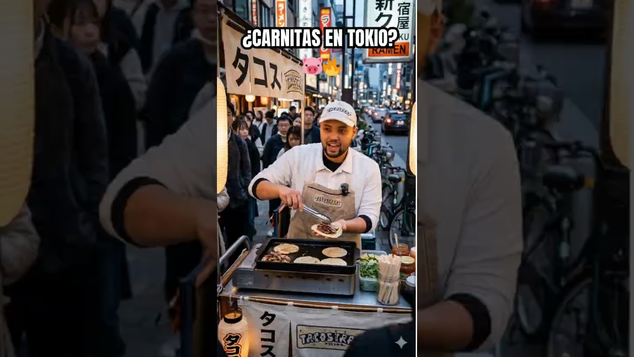 ¿Tacos de Carnitas en Shibuya? 🐷🐷