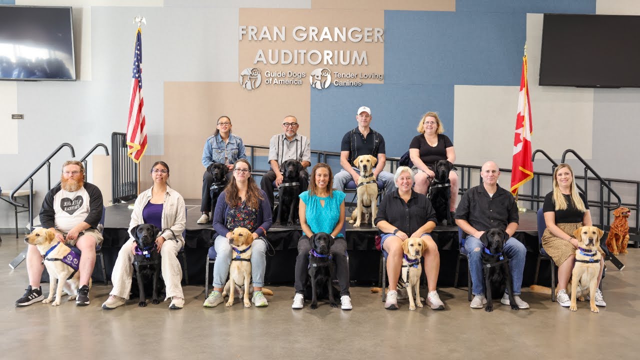 Class 435 Graduation - Guide and Service Dogs