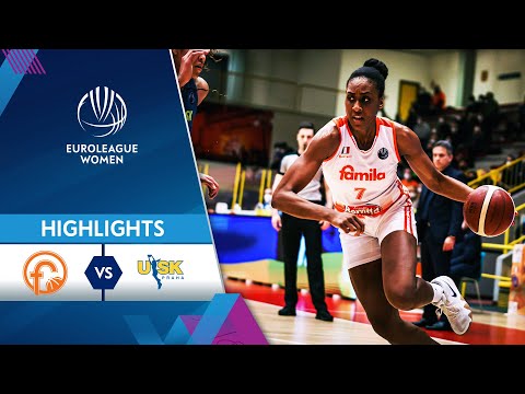Beretta Famila Schio - ZVVZ USK Praha | Highlights - Quarter-Finals | EuroLeague Women 2021/22