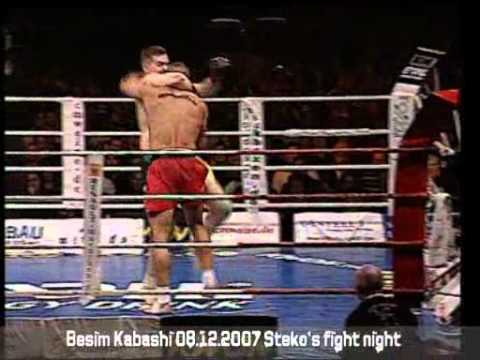 Besim Kabashi Fight 8.12.2007 Thaiboxing K-1 Regeln