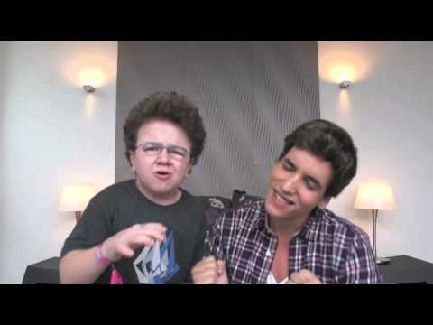 "Celebrating Life" Unplugged (Keenan Cahill and Xuso Jones) Singing