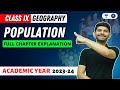 Population Full Chapter Explanation CBSE Class 9 Geography Digraj Singh Rajput