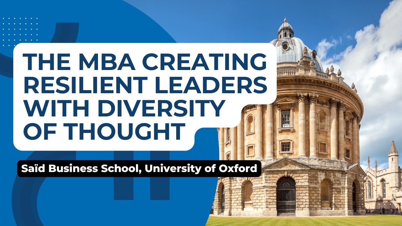 The MBA Creating Resilient Leaders With Diversity of Thought