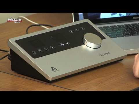 Apogee Quartet USB Audio Interface 2010s - Silver image 11