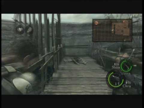 Resident Evil 5 Walkthrough Part 17 - I BEAT THE CROCS!