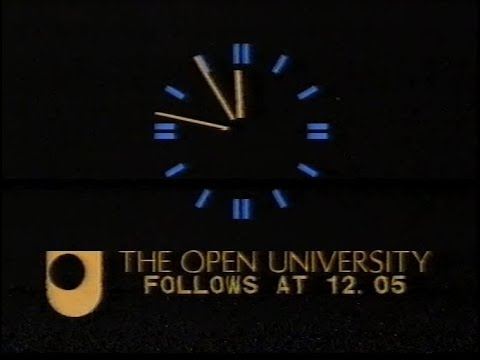 Monday 18th May 1987 BBC1 - Facing Up To Aids - Weather - Public Information Film - Open University