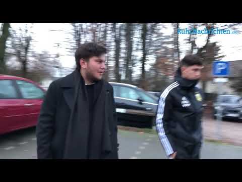 Leonardo Balerdi auf dem Weg zum Medizincheck