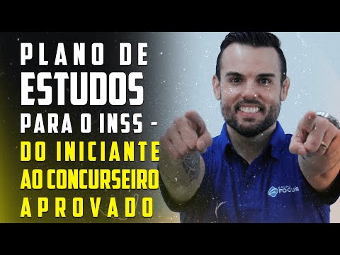 Study plan for INSS - FROM BEGINNER TO APPROVED CANDIDATES