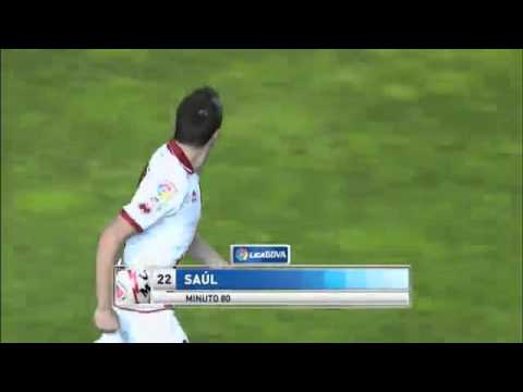 2013 11 24 Rayo Vallecano Espanyol gol Saul Niguez
