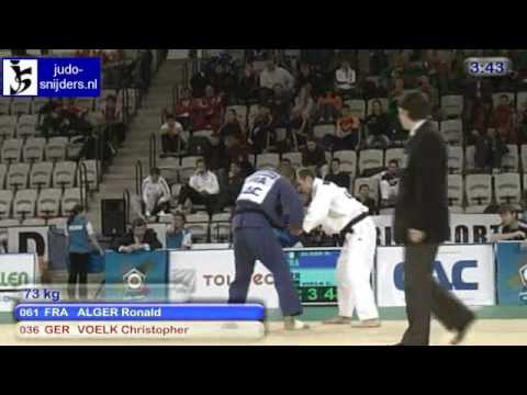 Judo 2010 World Cup Prague:Ronald Alger (FRA) - Christopher Voelk (GER) [-73kg]