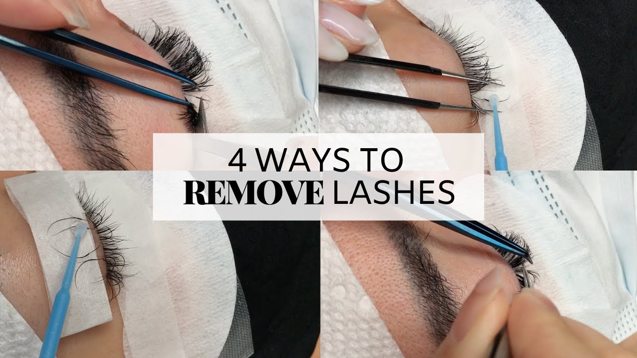 4 Ways to Remove Eyelash Extensions (For Fills!)