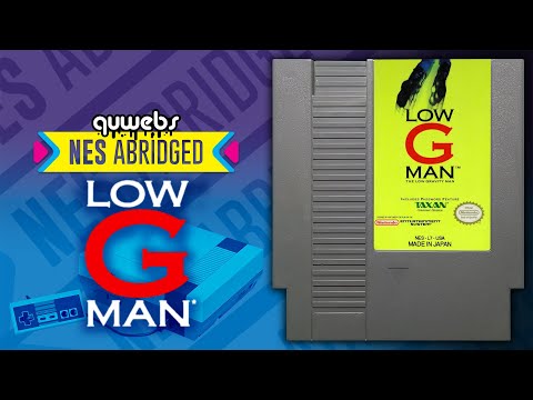 NES Abridged - Low G Man: The Low Gravity Man Review (1990)