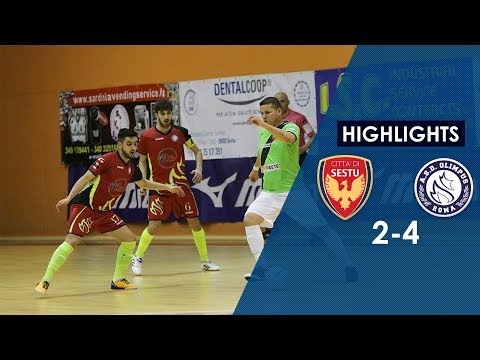Futsal A2M Gir. A – Città di Sestu – Olimpus Roma 2-4 (Highlights)