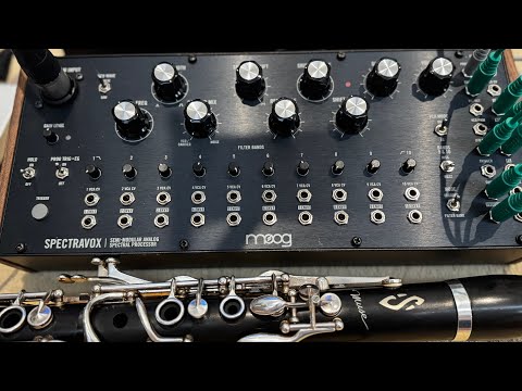 Moog Spectravox vocoder mode small hack: 2 Program Inputs & Spectravox’s VCO sounding together!