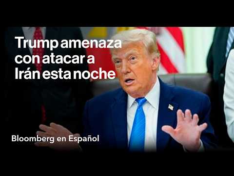 Trump dice que EE. UU. atacará a Irán “con mucha fuerza” esta noche