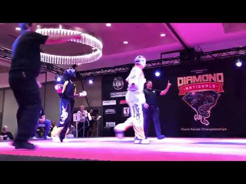 Brayan Rodriguez vs Mathieu Williams - Point Fighting - Diamond Nationals