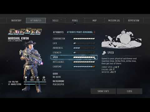 [Wasteland 3] Supreme Jerk Assault Weapons Team Build Showcase