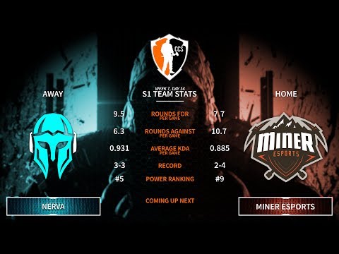 NA/PC Invite League - Week 7, Day 14 - NerVa Vs. Miner Esports