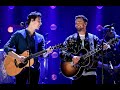 Shawn Mendes and Justin Timberlake performing "What Goes Around Comes Around" iHeart Festival 2018