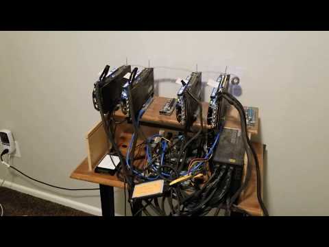 Mining Beam w/ 4 x 1080 Ti, Windows 10, NiceHash - Bitcoin Mining Vlog Day 3