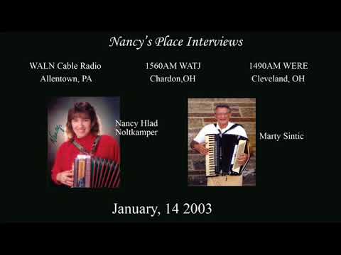Al Markic Interviews Marty Sintic-Polka Showcase 1/14/2003