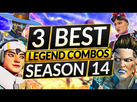 Top 3 LEGEND COMBOS for Season 14 - BROKEN TEAM COMPS to ABUSE - Apex Legends Guide