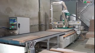 Tham quan xưởng nội thất tại Quận 8, HCM làm gỗ công nghiệp, Máy CNC nesting PRO-R1AF