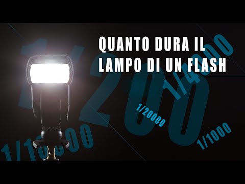 Quanto dura il lampo di un flash