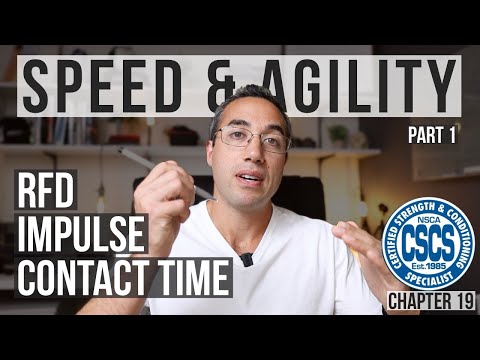 Speed & Agility – RFD, Impulse, and Stride Characteristics | CSCS Chapter 19 thumbnail