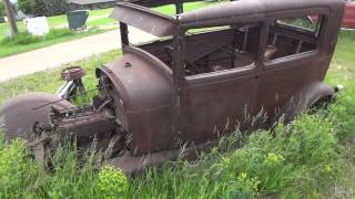 preview picture of video '1929 Ford Model A RatRod Project... #1 The Find'