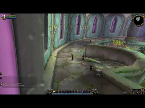 Tyrande Whisperwind and Malfurion Stormrage location in Darnassus