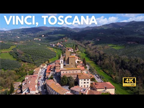 [4K] Vinci, Tuscany - Hidden Gems in Italy