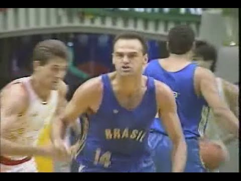 Oscar Schmidt (55pts) vs. Spain - Olympics Record (1988)
