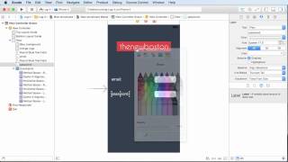 iOS Development with Swift Tutorial - 13 - Designing the Log In Screen