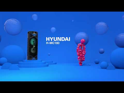 Миниатюра изображения товара Портативная колонка Hyundai H-MC180 (черный)