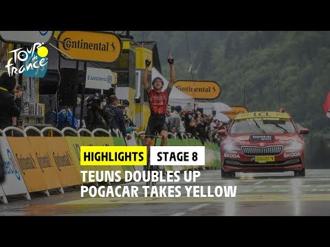 Highlights - Stage 8 - #TDF2021
