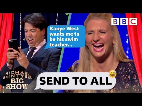 Send To All with Rebecca Adlington - Michael McIntyre's Big Show: Series 2 Episode 4 - BBC