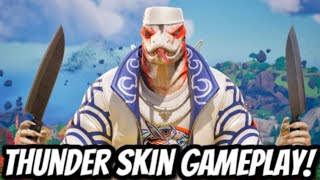 *NEW* THUNDER SKIN + CHEF'S SPECIAL EMOTE GAMEPLAY! - Fortnite Battle Royale