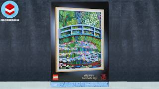LEGO Art 31220 Claude Monet - Bridge over a Pond of Water Lilies - LEGO Speed Build Review