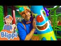 Learn With Blippi At An Indoor Kids Playground Educational Videos For Toddlers