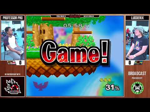 Valhalla -  Professor Pro (Fox) Vs. Ludderix (Cpt. Falcon) - Pools Wave A - Melee Singles