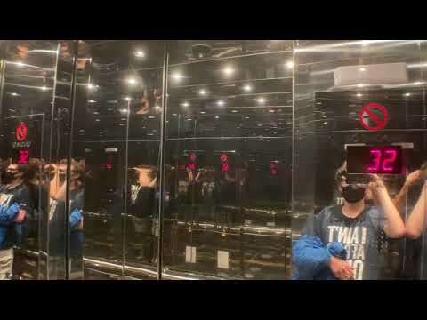 Fast 1,000 FPM Schindler Traction High Rise Elevators In Miami FL