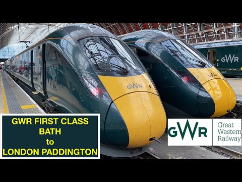 GWR First Class | Bath to London Paddington | Class 802 IET