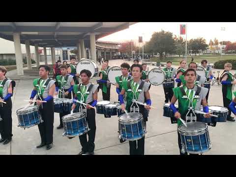 Chino Hills Drumline fall of 19, Finals lot Opening Segment